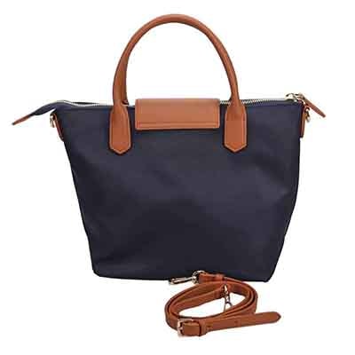 モデロ MODELLO　【王道キレイめ】2WAY高機能デイリーナイロントートバッグ　DMLB401 NAVY FREE