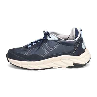 ランバンオンブルー LANVIN en Bleu 「Recovery Shiatsu Insole」搭載で指圧効果により血行をよくする。100周年記念モデルのアーバンエッジスニーカー EB3035XR NAVY 25.0