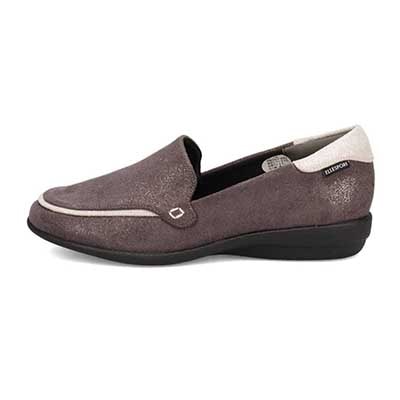 エル スポーツ ELLESPORT 【軽量】ストレッチ素材でフィット感アップ♪カジュアルスリッポンシューズ ESP11592C GRAY-M 23.0