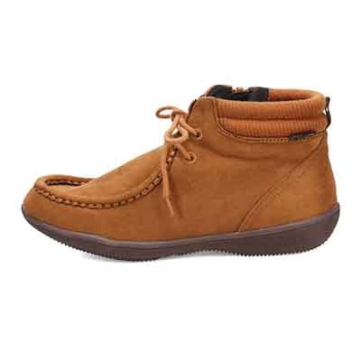 【撥水仕様】エル スポーツ ELLE SPORT グリップソールで安心♪撥水カジュアルショートブーツ ESP12525V PINK-MULTI 23.0