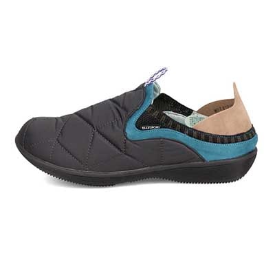 エル スポーツ ELLESPORT キックバックキルティングモックシューズ　ESP12555B BLACK 23.0