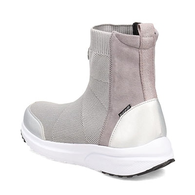 エル スポーツ ELLESPORT ショートニットブーツ　ESP12560V GRAY 23.0