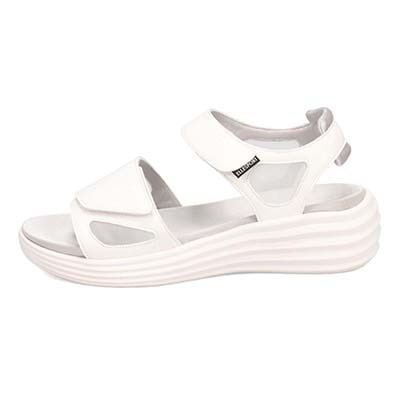 エル スポーツ ELLESPORT ベルクロサンダル　ESP12597 WHITE 23.0