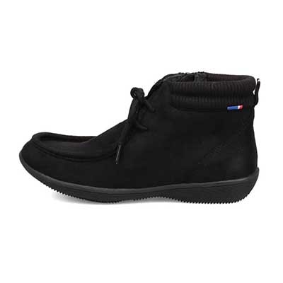 エル スポーツ ELLESPORT レースアップカジュアルブーツ　ESP14503 BLACK 23.0