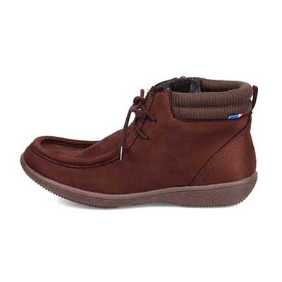 エル スポーツ ELLESPORT レースアップカジュアルブーツ　ESP14503 D-BROWN 23.0