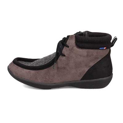 エル スポーツ ELLESPORT レースアップカジュアルブーツ　ESP14503 GRAY/C 23.0