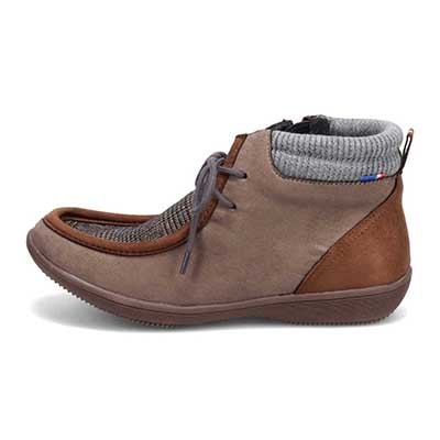 エル スポーツ ELLESPORT レースアップカジュアルブーツ　ESP14503 OLIVE/C 23.0