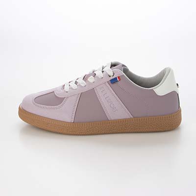 エル スポーツ ELLESPORT ジャーマントレーナースニーカー　ESP14508 LAVENDER 23.0