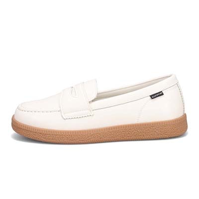 エル スポーツ ELLESPORT　オンオフ兼用！歩きやすさを追求したローファースニーカー　ESP14509 WHITE 23.0