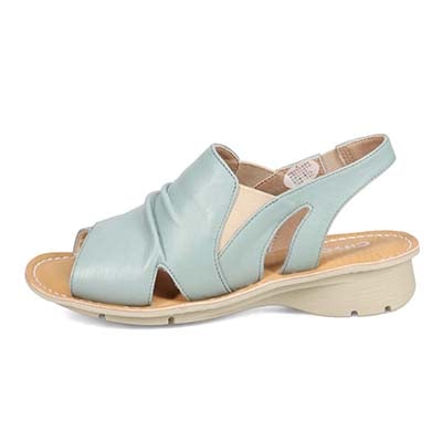 シティ ゴルフ City Golf アウトステッチ製法 ウェッジサマーサンダル GFL20103 BLACK M　(23.0～23.5)