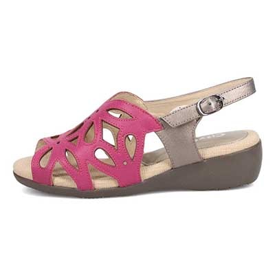 シティ ゴルフ City Golf  抜け感の甲デザインがきれいなサンダル　GFL20134 PURPLE M　(23.0～23.5)