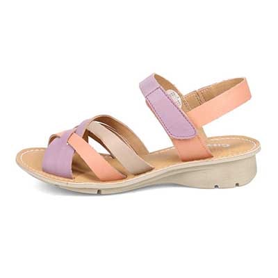 シティ ゴルフ City Golf  アウトステッチサンダル　GFL20135 LAVENDER M　(23.0～23.5)