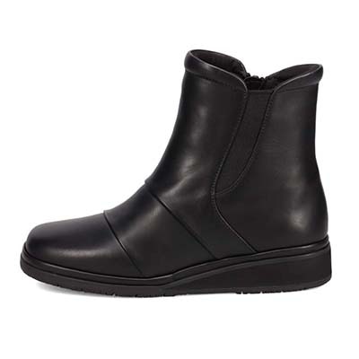 【撥水】シティ ゴルフ City Golf  プラット製法 カジュアルショートブーツ　GFL20138 BLACK 23.0