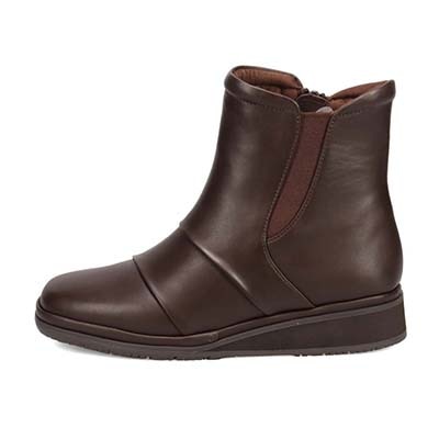 【撥水】シティ ゴルフ City Golf  プラット製法 カジュアルショートブーツ　GFL20138 BLACK 23.0