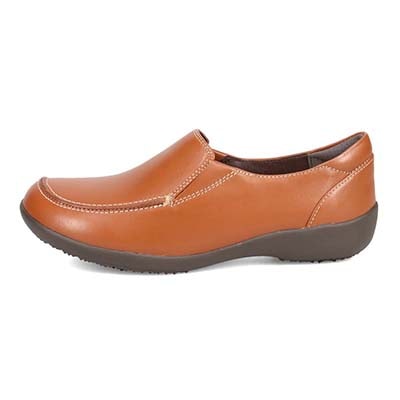 シティ ゴルフ City Golf  オブリークラスト　スリッポンカジュアルシューズ　GFL20142 CAMEL 23.0