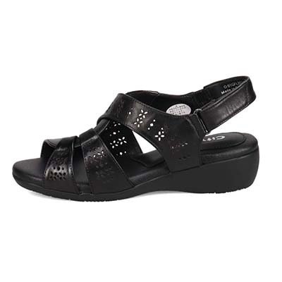 シティ ゴルフ City Golf  爽やかなサマーサンダル　GFL20143 BLACK M　(23.0～23.5)