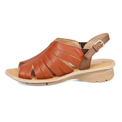 シティ ゴルフ City Golf  爽やかなサマーサンダル　GFL20145 RED･BROWN M　(23.0～23.5)