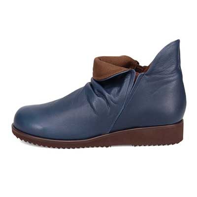 シティ ゴルフ City Golf  幅広５Eラストのカジュアルショートブーツ　GFL5305 NAVY 23.0