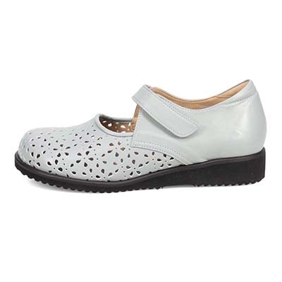 シティ ゴルフ City Golf  幅広５Eラストのパンチングカジュアルシューズ　GFL5307 L-GRAY 23.0