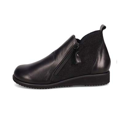 シティ ゴルフ City Golf  幅広５Eラストのカジュアルブーツ　GFL5308 BLACK/C 23.0