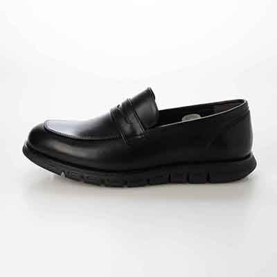 HIROKO KOSHINO HOMME  メンズ スリッポンドレスシューズ　HR5014 BLACK 25.0