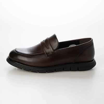 HIROKO KOSHINO HOMME  メンズ スリッポンドレスシューズ　HR5014 D-BROWN 25.0