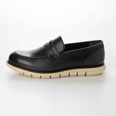 HIROKO KOSHINO HOMME  メンズ スリッポンドレスシューズ　HR5014 GRAY 25.0