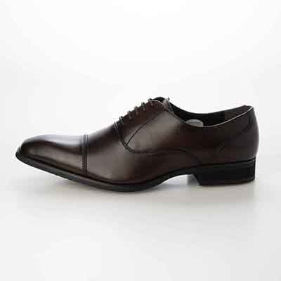 HIROKO KOSHINO HOMME  メンズ 内羽根ストレートチップドレスシューズ　HR5016 D-BROWN/BROWN 25.0