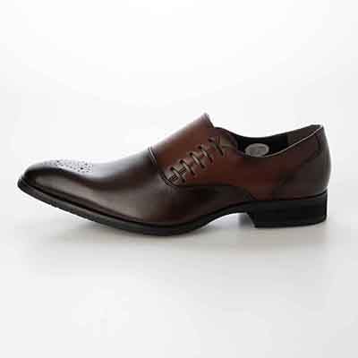 HIROKO KOSHINO HOMME  メンズ サイドレースドレスシューズ　HR5017 BLACK 25.0