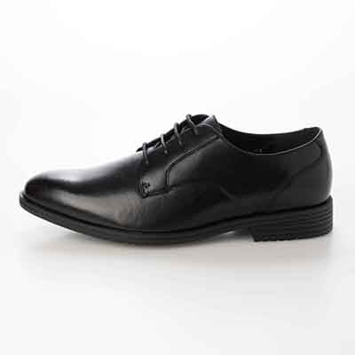 HIROKO KOSHINO HOMME  メンズ COVEROSS Bee 外羽根プレーントゥドレスシューズ　HR7013 BLACK 25.0