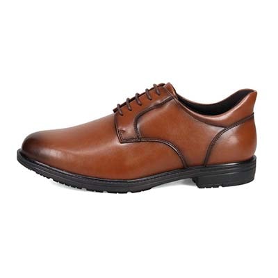 HIROKO KOSHINO HOMME  メンズ　外羽根プレーントゥビジネスシューズ　HR7302 BROWN 25.0