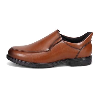 HIROKO KOSHINO HOMME  メンズ　スリッポンビジネスシューズ　HR7303 BROWN 25.0