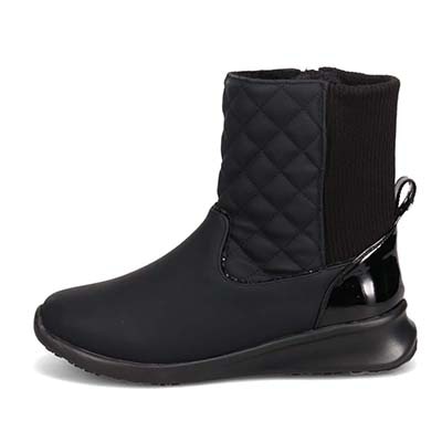 HIROKO KOSHINO FEMME　グラスファイバー入り寒冷地用スノーブーツ　HRL2024 BLACK 23.0