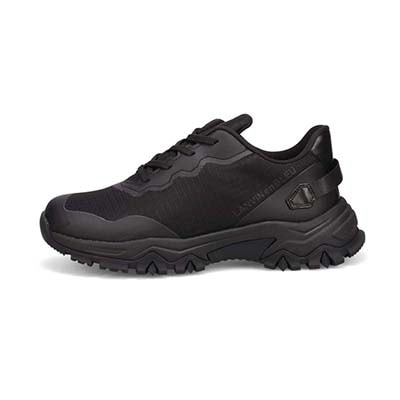 ランバンオンブルー LANVIN en Bleu  トレイルランニングスニーカー　LB1007 BLACK 25.0