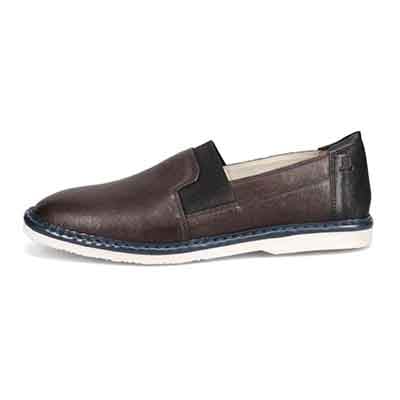 ランバンオンブルー LANVIN en Bleu 「Recovery Shiatsu Insole」搭載で指圧効果により血行をよくする。LANVIN en Bleu　ローファースリップオンシューズ  LB1015XR D-GRAY 25.0