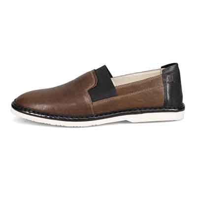 ランバンオンブルー LANVIN en Bleu 「Recovery Shiatsu Insole」搭載で指圧効果により血行をよくする。LANVIN en Bleu　ローファースリップオンシューズ  LB1015XR KHAKI 25.0