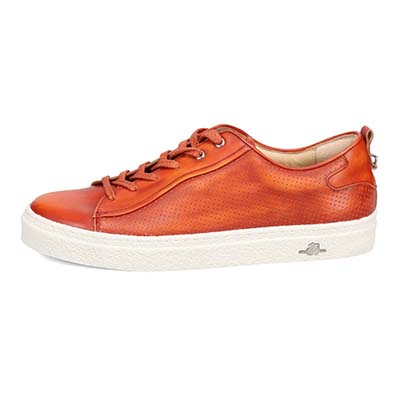 マドラス madras 特許 リカバリーメタインソール搭載シューズ  カジュアルレザースニーカー　M516MT ORANGE 25.0
