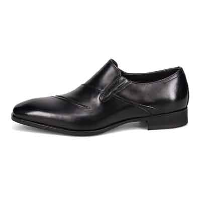 【GORE-TEX】マドラス madras 特許 Recovery meta insole搭載シューズ　ゴアテックス スリッポンドレスシューズ　M717MT BLACK/BLACK 25.0
