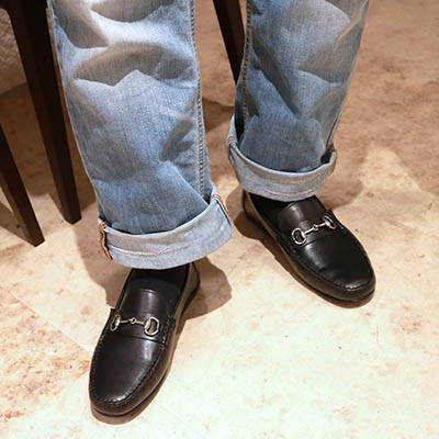 マドラス madras 特許 リカバリーメタインソール搭載  ビット付きスリッポンシューズ M8615MT BLACK 25.0