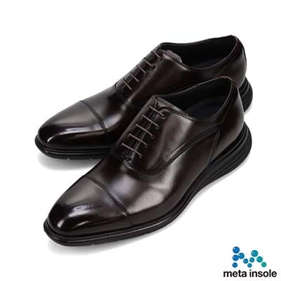 マドラス madras 特許 リカバリーメタインソール搭載シューズ  チゼルトウ 内羽根ストレートチップ リカバリードレススニーカー　M8834MT D-BROWN 25.0