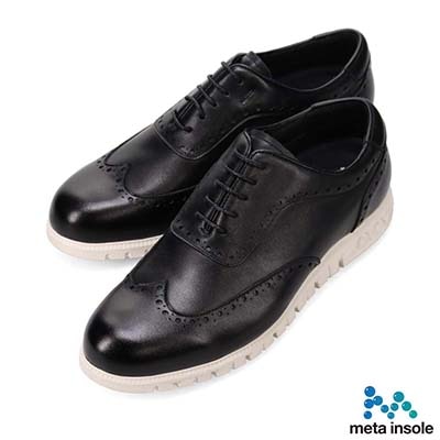 【ゴルフVer】マドラス madras 特許 リカバリーメタインソール搭載シューズ  4ｃｍ4時間防水 カジュアルレザーシューズ 　M8853MT NAVY/GRAY 25.0