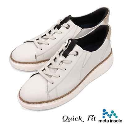 マドラス madras 特許 Recovery meta insole搭載シューズ  クイックフィット カジュアルレザースニーカー　M8884MT WHITE 25.0