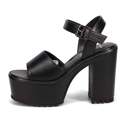 圧倒的な美脚見え！マドラス madras TGC in あいち・なごや 2026 出演モデル着用シューズ　厚底サンダル　MAL7581TGC BLACK M（23.0cm～23.5cm）