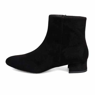 マドラス madras 特許 リカバリーメタインソール搭載 カジュアルにもエレガントにも映える 実用性に磨きをかけた 超万能プレーン3.5ｃｍショートブーツ　MAL9115MT BLACK-SILKY 23.0