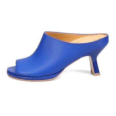 マドラス madras 特許 リカバリーメタインソール搭載  7ｃｍストーム入りミュールサンダル MAL9125MT BLUE M（23～23.5ｃｍ）