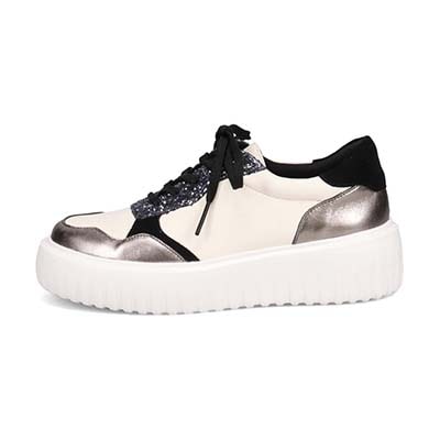 マドラス madras 特許　 リカバリーメタインソール搭載  トレンド感とスタイルアップが叶う厚底スニーカー　MAL9141MT WHITE/C 23（23.0～23.5cm相当）