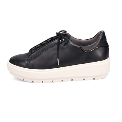 マドラス madras 特許 リカバリーメタインソール搭載  スッキリシンプル厚底スニーカー　MAL9144MT BLACK 23.0