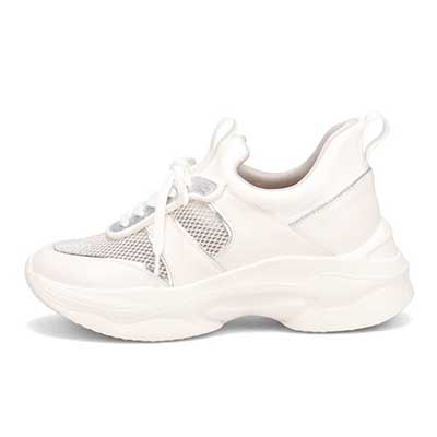 マドラス madras 特許 metaインソール搭載　スタイルアップ厚底スニーカー　MAL9159MT WHITE 23