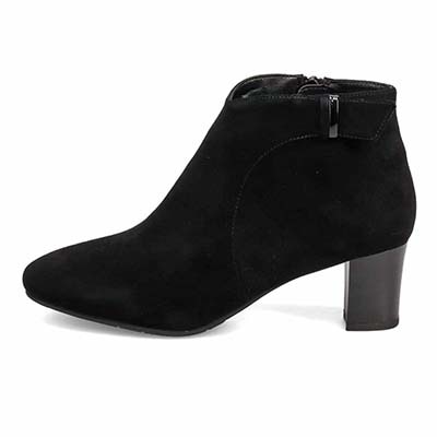 【撥水仕様】【防滑】ミッシー デ ミッシー missy des missy ヒールブーツ　MMD2303 BLACK-SILKY 23.0