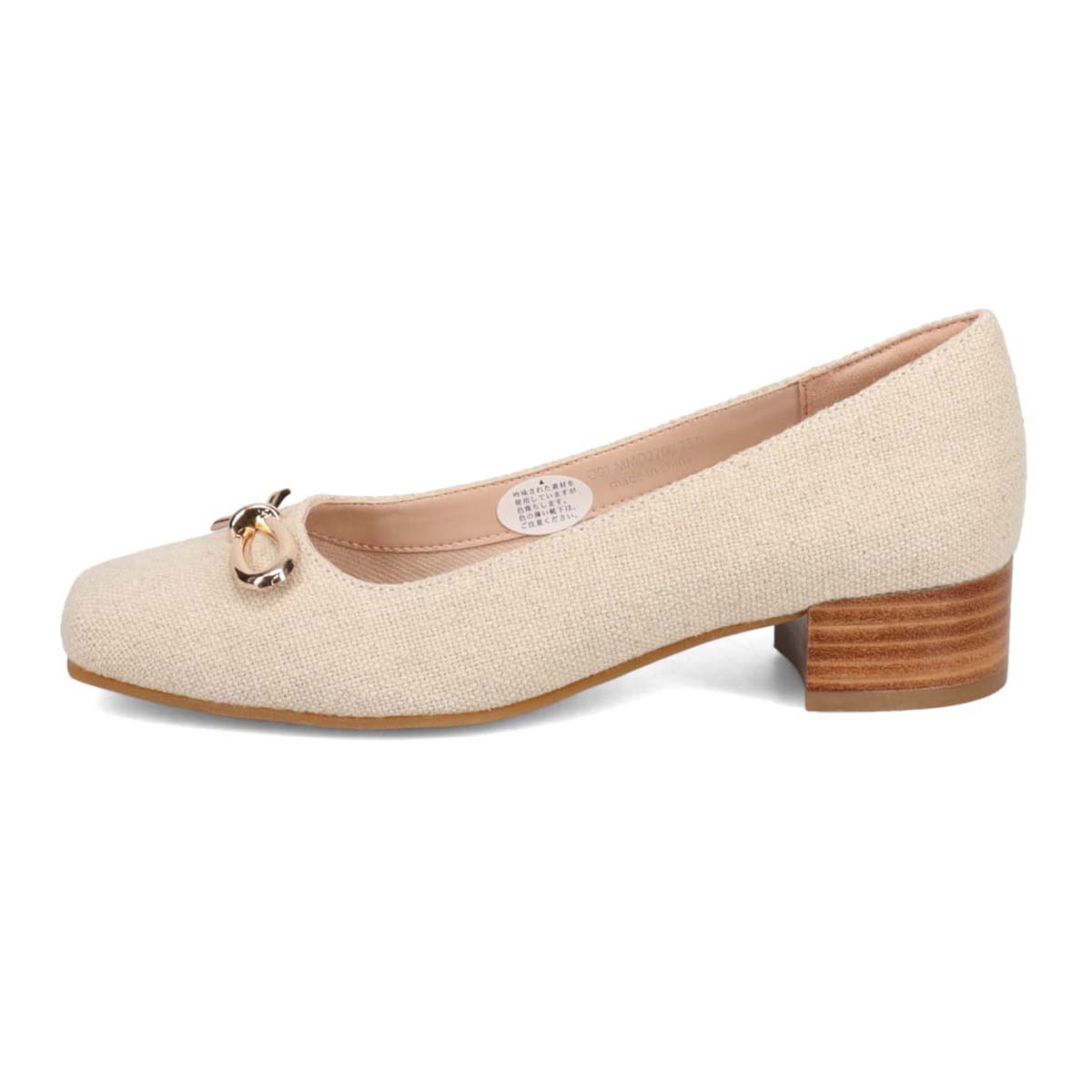 ミッシーデミッシー missy des missy スクエアトゥパンプス　MMD2700 OFF-WHITE-TX 23.0